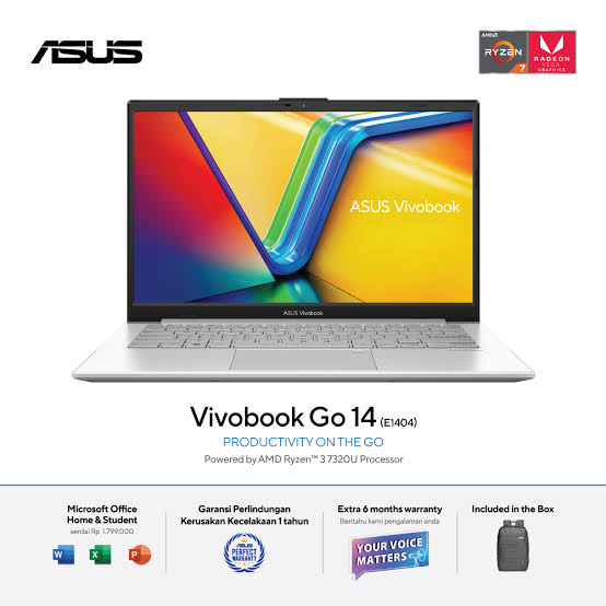 ASUS Vivobook Go 14 E1404FA angle 4