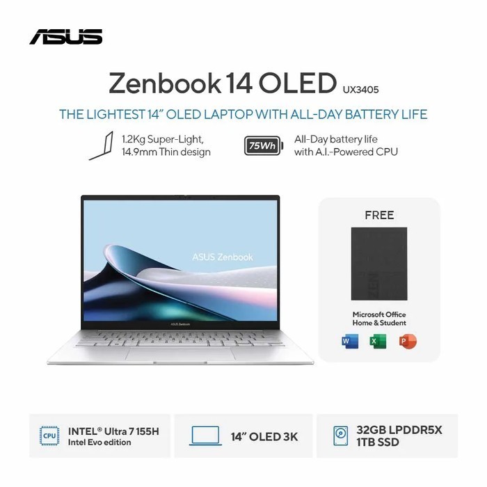 ASUS Zenbook 14 OLED UX3405MA
