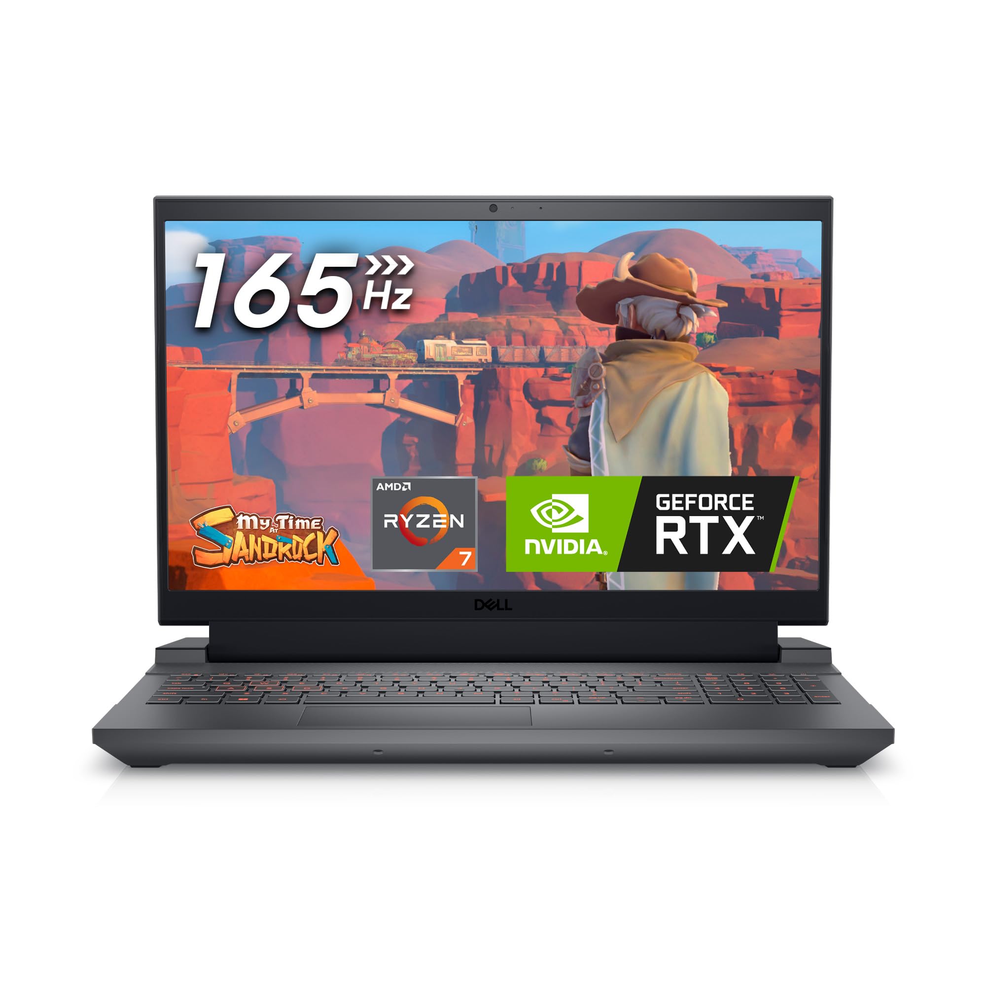 Dell G15 5535 angle 2