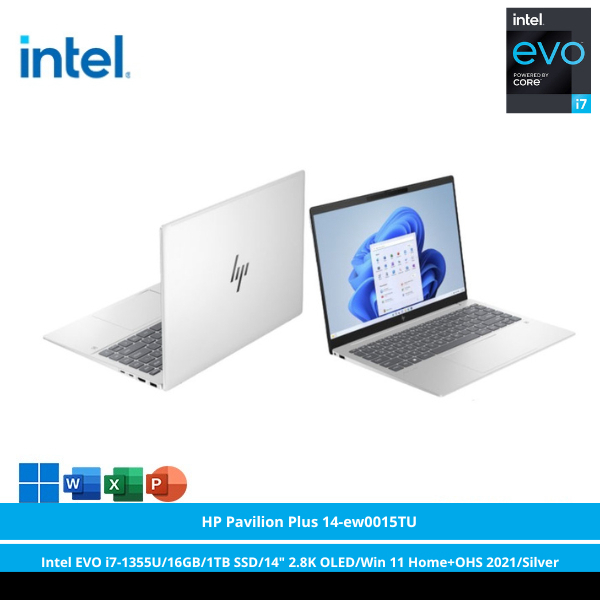 HP Pavilion Plus 14-ew0015TU angle 2