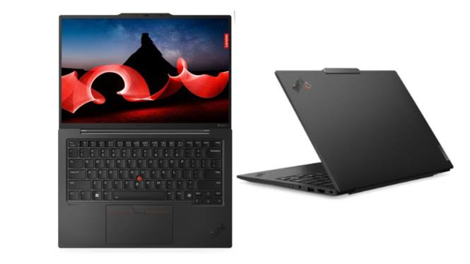 Lenovo ThinkPad X1 Carbon Gen 12 angle 2