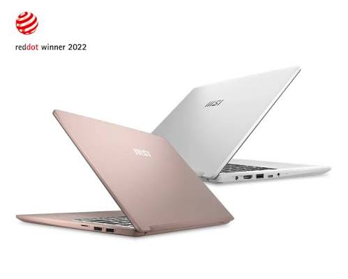 MSI Modern 14 C12MO angle 2