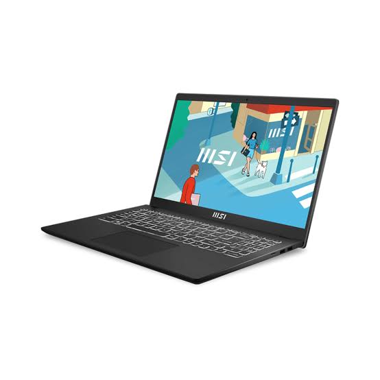 MSI Modern 15 H B13M angle 3